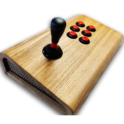 Luxury Gamepad in Wood with Edierre Usb Button
