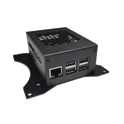 Raspberry Pi 5 Case Big with VESA Mounts and Active Cooler