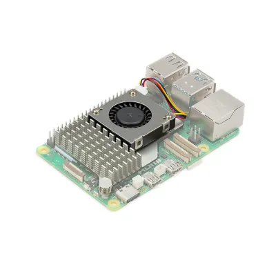 Raspberry Pi 5 Case Big with VESA Mounts and Active Cooler