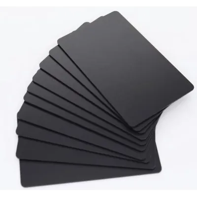 Set 10 Card chip NTAG215 Black NFC a 504 byte - 13,56MHz