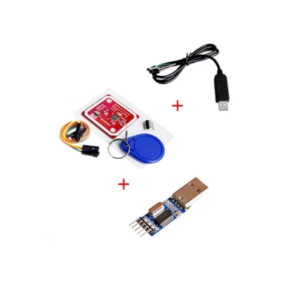 Kit Modulo di Lettura/Scrittura NFC - RFID V3 2 Tag 2 USB-Ttl per Arduino e Raspberry