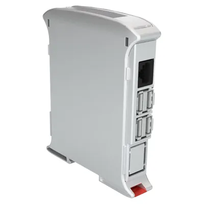 KIT 22,5 RAILBOX: Case for Raspberry PI3 on DIN Rail + Heatsink